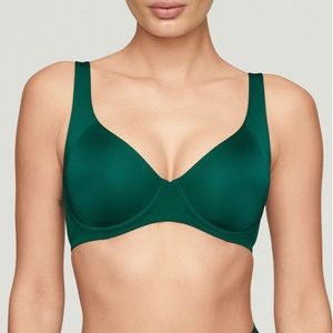 Cuup The Scoop micro bra in emerald